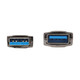 Tripp Lite  câble USB USB 3.2 Gen 1 (3.1 Gen 1) USB A Noir, Gris - U330F-15M-G1