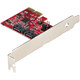 StarTech.com Carte PCI Express SATA 2 ports - Carte Contrôleur PCIe SATA - 6Gbps - ASM1166 SATA-Raid - Convertisseur PCI Express 2.0 vers SATA - Connecteurs SATA Empilés - Carte d'Extension SATA - 2P6GR-PCIE-SATA-CARD