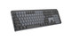 Logitech MX Mechanical clavier Bureau RF sans fil + Bluetooth QWERTY Anglais américain Graphite, Gris - 920-010548