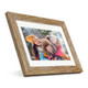 Aluratek  cadre photos numériques Bois 25,4 cm (10") Écran tactile Wifi - ASHDPF10F