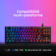 HyperX Alloy Origins Core PBT HX Red - Clavier de jeu mécanique - 639N7AA