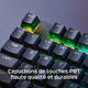 HyperX Alloy Origins PBT HX Red - Clavier de jeu mécanique - 639N3AA