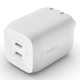 Belkin WCH013dqWH Ordinateur portable, Smartphone, Tablette Blanc Secteur Charge rapide Intérieure - WCH013DQWH