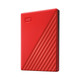 Western Digital My Passport disque dur externe 2 To 2.5" 3.2 Gen 1 (3.1 Gen 1) Rouge - WDBYVG0020BRD-WESN