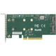 Supermicro AOC-SLG3-2M2 carte et adaptateur d'interfaces Interne M.2 - AOC-SLG3-2M2-O