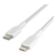 Belkin  câble Lightning 1 m Blanc - CAA004BT1MWH