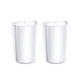 TP-Link  système Wi-Fi maillé Tri-bande (2,4 GHz / 5 GHz / 5 GHz) Wi-Fi 6 (802.11ax) Blanc 1 Interne - DECO X95(2-PACK)