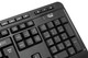 Adesso  clavier Souris incluse Maison RF sans fil QWERTY Noir - WKB-1320CB
