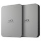LaCie Mobile Drive (2022) disque dur externe 5 To 2.5" USB Type-C 3.2 Gen 1 (3.1 Gen 1) Argent - STLP5000400