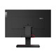 Lenovo ThinkVision T24t-20 écran plat de PC 60,5 cm (23.8") 1920 x 1080 pixels Full HD LED Écran tactile Capacité Noir - 62C5GAR1US