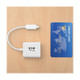 Tripp Lite  adaptateur graphique USB 1920 x 1200 pixels Blanc - U444-06N-VGA-AM