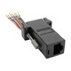 Tripp Lite  changeur de genre de câble DB9 RJ45 Noir - P440-89FM