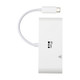 Tripp Lite  station d'accueil USB 3.2 Gen 1 (3.1 Gen 1) Type-C Blanc - U460-003-3AG-C