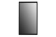 LG  Écran d'affichage dynamique Écran plat de signalisation numérique 139,7 cm (55") IPS 4000 cd/m² Full HD Noir 24/7 - 55XE4F-M