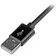 StarTech.com Câble Apple Lightning vers USB pour iPhone, iPod, iPad - 2 m Noir - USBLT2MB