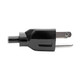 Tripp Lite  câble électrique Noir 0,9 m NEMA 5-15P NEMA 5-15R - P022-003