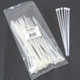 C2G 11.5in Cable Ties - White 100pk serre-câbles Blanc - 43035