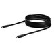StarTech.com Câble de Charge Rapide USB-C de 2m, Charge et Synchronisation, 100W (5A) PD, USB 2.0, Certifié USB-IF - Cordon de Charge USB C Noir - USB2C5C2M