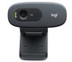 Logitech  webcam 3 MP 1280 x 720 pixels USB Gris, Gris foncé - 960-000694