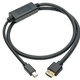 Tripp Lite  câble vidéo et adaptateur 0,91 m Mini DisplayPort HDMI Noir - P586-003-HD-V4A