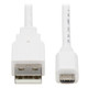 Tripp Lite  câble USB USB 2.0 1,83 m USB A Micro-USB B Blanc - U050AB-006-WH