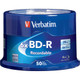 Verbatim  disque vierge Blu-Ray BD-R 25 Go 50 pièce(s) - 98397