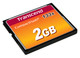 Transcend  mémoire flash 2 Go CompactFlash MLC - TS2GCF133