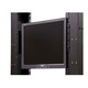 StarTech.com Support de fixation d'écran LCD VESA universel pour rack ou armoire 48 cm - RKLCDBK