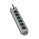 Tripp Lite  protection surtension Noir, Gris 6 sortie(s) CA 120 V 4,572 m - UL24CB-15