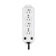 Tripp Lite  protection surtension Blanc 4 sortie(s) CA 120 V 4,572 m - PS-410-HGOEMCC