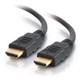 C2G 0.5m, HDMI - HDMI câble HDMI 0,5 m HDMI Type A (Standard) Noir - 42500