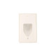 Monoprice  Plaque de commutation et obturateur Blanc - 3997