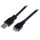 StarTech.com Câble Certifié USB 3.0 A vers Micro B 1 m - M/M - Câble Micro USB 3.0 SuperSpeed - USB3CAUB1M