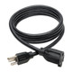 Tripp Lite  câble électrique Noir 1,83 m NEMA 5-15P NEMA 5-15R - P024-006