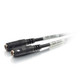 C2G 3.5mm - 2 x 3.5mm m/f câble audio 3,5mm Noir - 27394