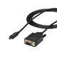 StarTech.com Câble adaptateur USB-C vers VGA de 2 m - 1920 x 1200 - CDP2VGAMM2MB