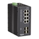 Black Box  commutateur réseau Géré Gigabit Ethernet (10/100/1000) Connexion Ethernet, supportant l'alimentation via ce port (PoE) Noir - LIE1014A