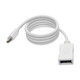 Tripp Lite  câble DisplayPort 0,9 m Mini DisplayPort Blanc - P139-003-DP-V2B