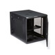 StarTech.com Armoire Réseau Murale à 4 Montants 12U avec Étagère 1U, Armoire Serveur Murale 19" à Charnières pour Équipement IT/AV/Électronique/Ordinateur, Armoire Rack Ventilée Flexible - RK1232WALHM