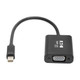 Tripp Lite  câble vidéo et adaptateur Mini DisplayPort VGA (D-Sub) Noir - P137-06N-VGAV2B