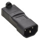 Tripp Lite  adaptateur prise d'alimentation C14 NEMA 5-15R Noir - P002-000