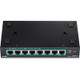 Trendnet  commutateur réseau Géré Gigabit Ethernet (10/100/1000) Connexion Ethernet, supportant l'alimentation via ce port (PoE) Noir - TPE-TG82ES
