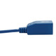 Tripp Lite  câble de réseau Bleu 0,127 m Cat6 - N034-05N-BL