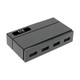 Tripp Lite  hub & concentrateur USB 3.2 Gen 1 (3.1 Gen 1) Type-B 5000 Mbit/s Noir - U360-004-2F