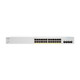 Cisco CBS220-24FP-4X Géré L2 Gigabit Ethernet (10/100/1000) Connexion Ethernet, supportant l'alimentation via ce port (PoE) Blanc - CBS220-24FP-4X-NA