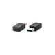 Kramer Electronics  changeur de genre de câble USB type–C female connector USB type–A male connector Noir - AD-USB3/AC