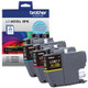 Brother  cartouche d'encre 1 pièce(s) Original Rendement élevé (XL) Cyan, Magenta, Jaune - LC401XL3PKS