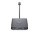 DELL Adaptateur USB-C vers HDMI/DP avec passerelle d’alimentation - DBQAUANBC070