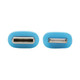 Tripp Lite  câble Lightning 0,91 m Bleu - M102AB-003-S-LB