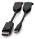 C2G Boucle d’adaptateurs universelle dongle HDMI® 4K avec DisplayPort™ et USB-C® à code couleur - 30043